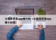 小程序开发app哪个好（小程序开发app哪个好用）