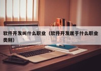 软件开发叫什么职业（软件开发属于什么职业类别）