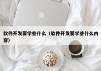 软件开发要学些什么（软件开发要学些什么内容）