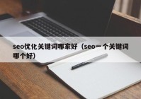 seo优化关键词哪家好（seo一个关键词哪个好）