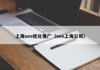 上海seo优化推广（seo上海公司）